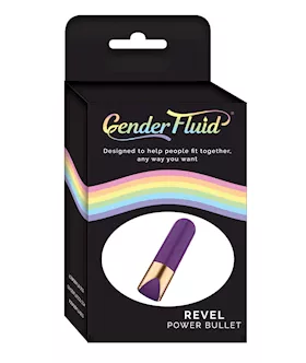 Gender Fluid Revel Power Bullet - Purple