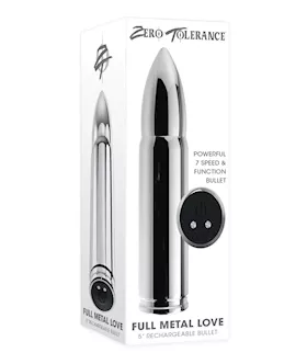 Zero Tolerance Full Metal Love Bullet - Chrome