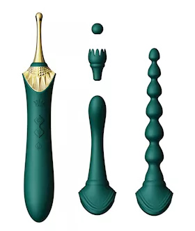 Zalo Bess 2.0 Clitoral Vibrator - Turquoise Green