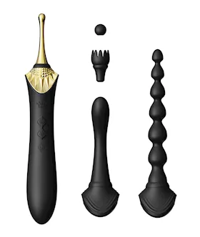Zalo Bess 2.0 Clitoral Vibrator - Obsidian Black