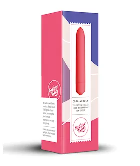 Sugarboo Coral Crush Vibrating Bullet - Coral