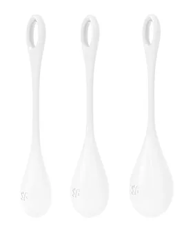 Satisfyer Yoni Power 1 Balls Training Set - White