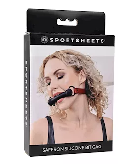Saffron Silicone Bit Gag