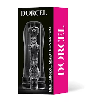Dorcel Deep Blow Multi Sensation Sleeve - Clear