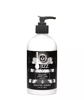 Master Series Unscented Jizz Water Based Body Glide - 16oz