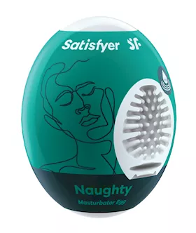 Satisfyer Masturbator Egg Naughty - Dark Green