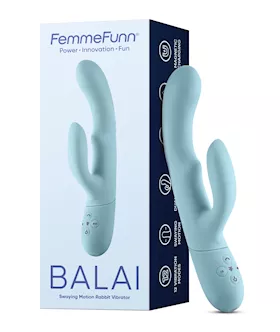 Femme Funn Balai Side To Side Swaying Rabbit - Light Blue