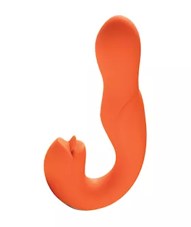 Joi Rotating Head G-spot Vibrator & Clit Licker - Orange