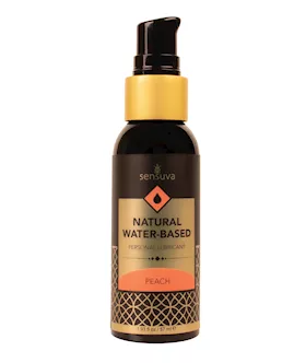 Sensuva Natural Water Based Personal Moisturizer - 2 Oz Peach