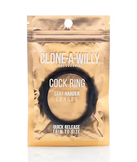 Clone-a-willy Cock Ring - Black