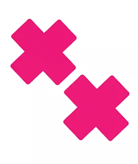 Neva Nude Temperature Reactive X Factor Pasties - Neon Pink