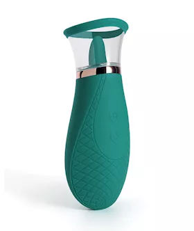 Scioness Sucking And Licking Clitoral Stimulator - Green