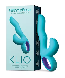 Femme Funn Klio Triple Action Rabbit - Turquoise