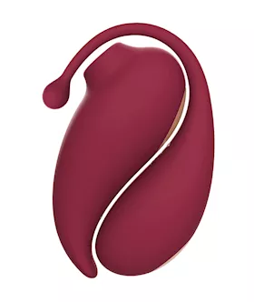Adrien Lastic Inspiration Clitoral Suction Stimulator & Vibrating Egg - Red