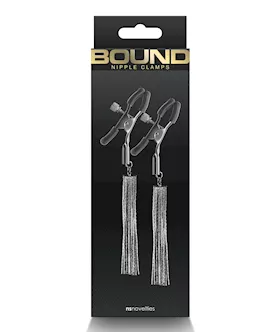 Bound D2 Nipple Clamps - Gunmetal