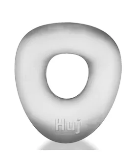 Hunkyjunk Form Cock Ring - Clear Ice