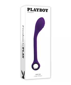 Playboy Pleasure Spot On G-spot Vibrator - Acai