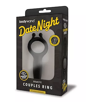 Bodywand Date Night Remote Couples Ring - Black