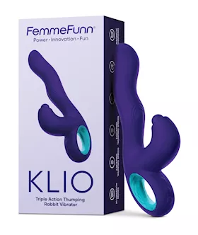 Femme Funn Klio Triple Action Rabbit - Dark Purple