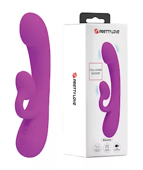 Pretty Love Sincere Scrub Brush Rabbit - Fuchsia