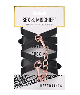 Sex & Mischief Brat Handcuffs