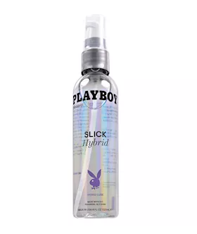 Playboy Pleasure Slick Hybrid Lubricant -  4 Oz