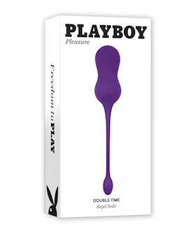 Playboy Pleasure Double Time Kegel Balls - Acai