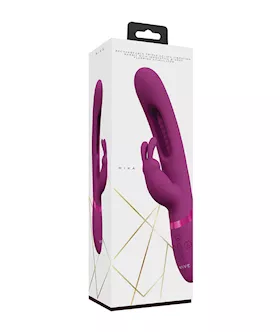 Shots Vive Mika Flapping Tongue Rabbit Vibrator - Pink
