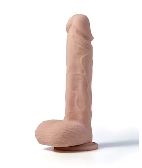 Paxton App Controlled Realistic 8.5" Vibrating Dildo - Ivory