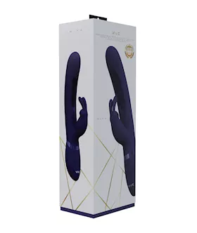 Shots Vive Mika Flapping Tongue Rabbit Vibrator - Purple