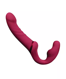 Lovense Lapis Vibrating Strapless Strap On - Pink