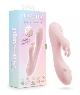 Blush Play With Me Fairy Flutter Rabbit Vibrator - Pink