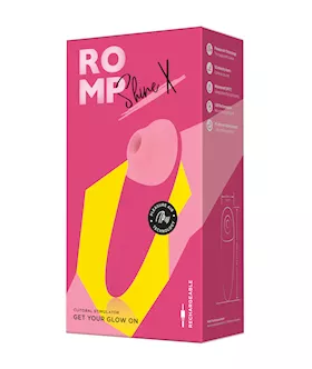 Romp Shine X Clitoral Vibrator - Pink
