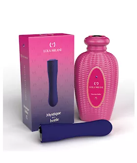 Lola Milani Mystique Bullet W/pink Bottle  - Dark Purple