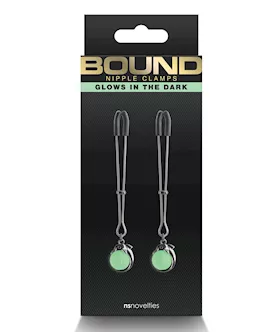 Bound G1 Nipple Clamps - Gunmetal