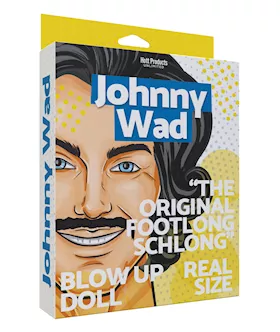 Johnny Wad W/large Penis Blow Up Doll