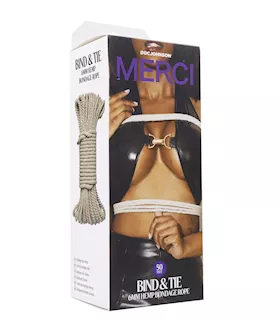 Merci Bind & Tie Hemp Bondage Rope - 50 Ft