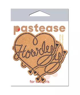 Pastease Howdy Rope Heart - Tan O/s