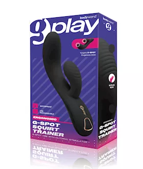 Xgen Bodywand G-play Ergonomic G-spot Squirt Trainer - Black