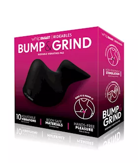 Whipsmart Rideables Bump & Grind Vibrating Pad - Black