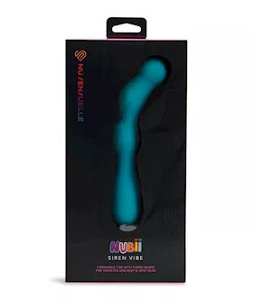 Nu Sensuelle Siren Nubii G-spot Vibe W/hinge - Blue