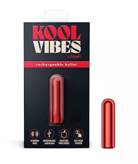 Blush Kool Vibes Mini Rechargeable Bullet - Cherry