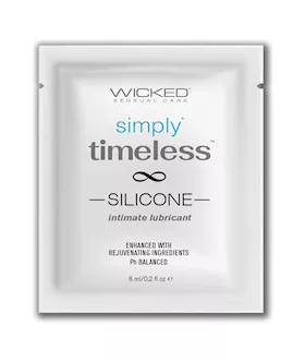 Wicked Sensual Care Simply Timeless Silicone Lubricant - .2 Oz