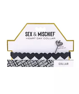 Sex & Mischief Heart Day Collar