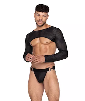 Master Crop Top Black Xl
