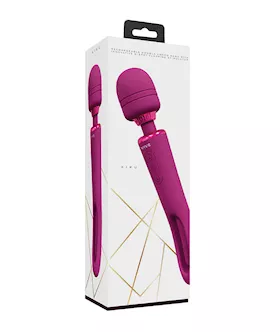 Shots Vive Kiku Double Ended Wand & G-spot Stimulator - Pink