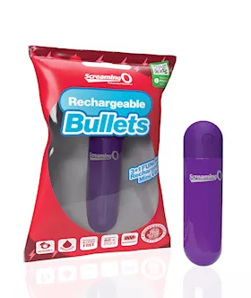 Screaming O Rechargeable Bullets - Purple