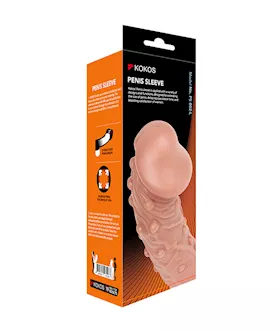 Textured Terror Penis Sleeve Large