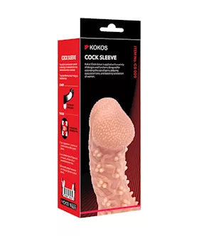 Dotted Veins Cock Sleeve Small