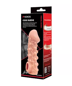 Bubbled Up Veins Cock Sleeve Medium